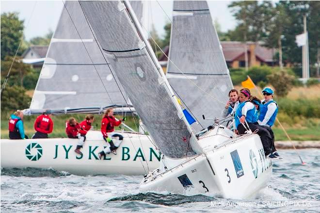 Day 01 - 2015 ISAF Women's Match Racing World Championship © Mick Anderson / Sailingpix.dk http://sailingpix.photoshelter.com/